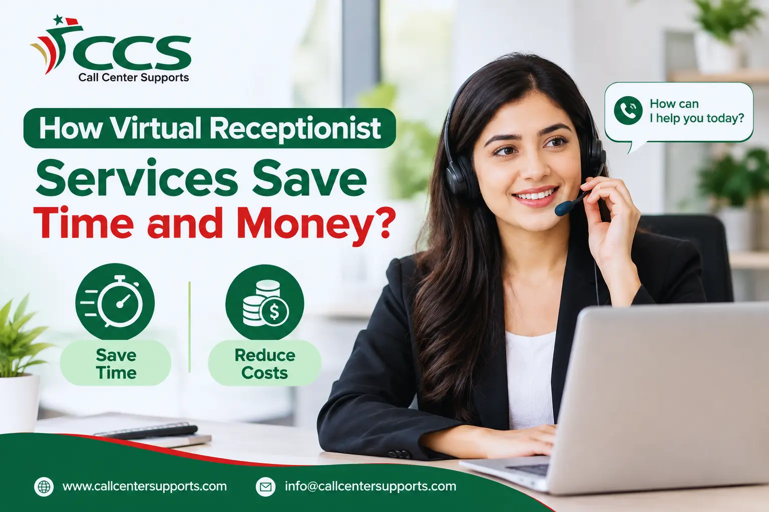 How Virtual Receptionist Services Save Time and Money?